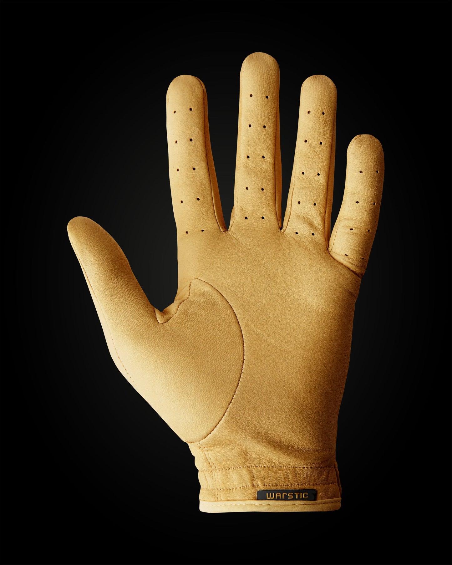 WARSTIC CABRETTA GOLF GLOVE [NATURAL]