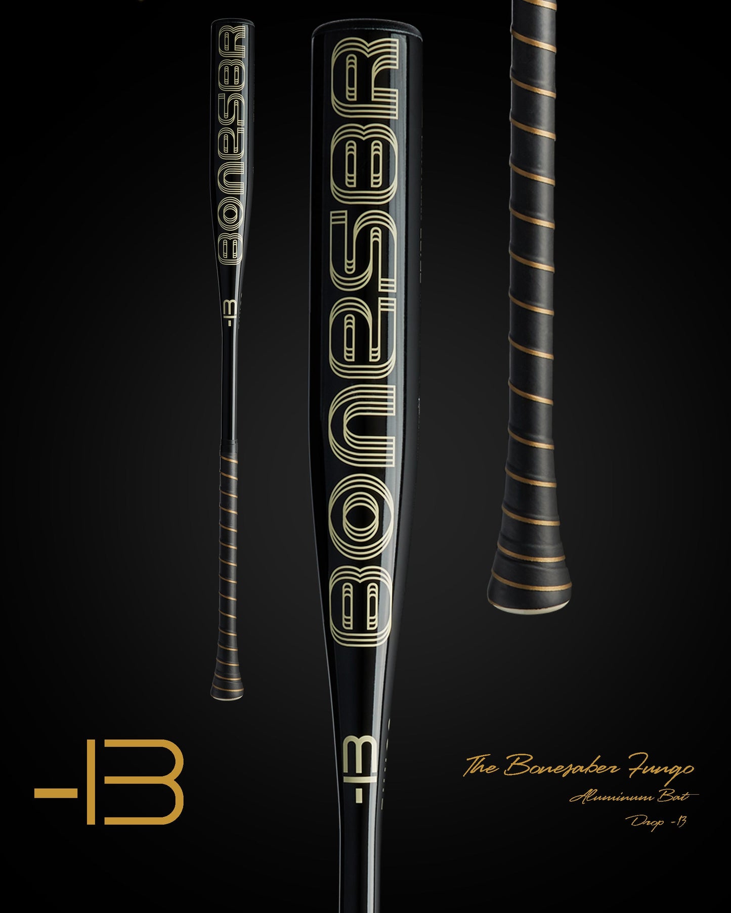 2024 BONESABER BLACK COBRA METAL FUNGO