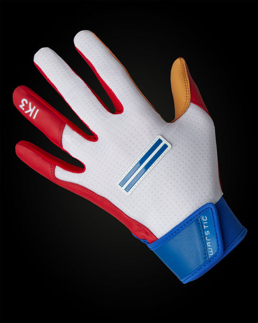 IK3 PRO SHORT CUFF BATTING GLOVES "USA"