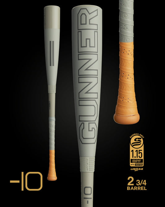 2024 GUNNER USSSA METAL BASEBALL BAT