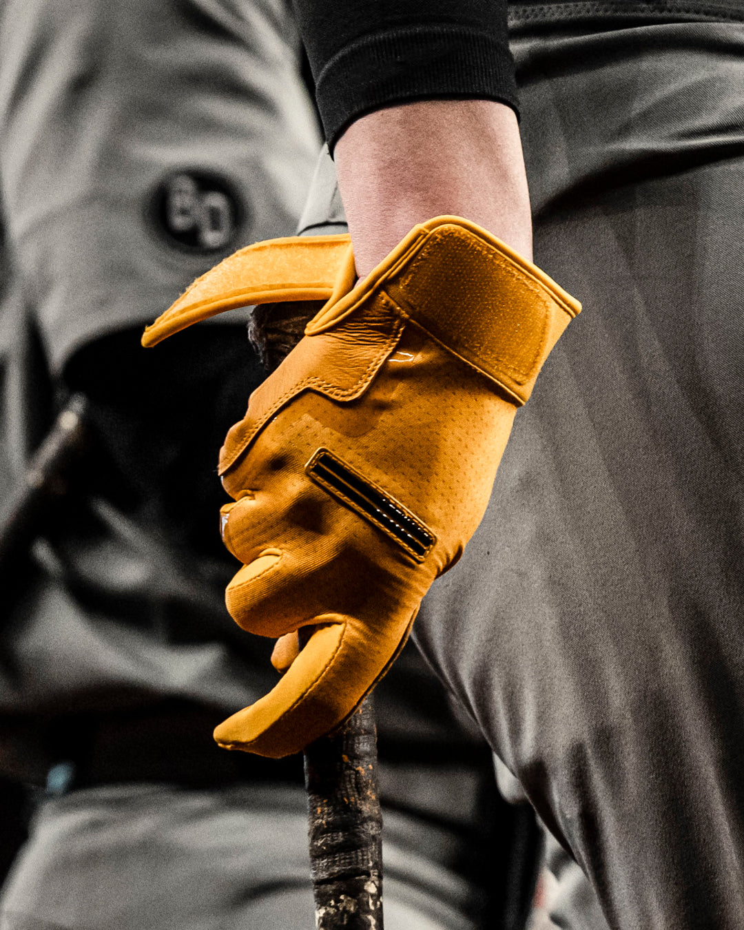 IK3 PRO SHORT CUFF BATTING GLOVES "ATHLETIC GOLD"