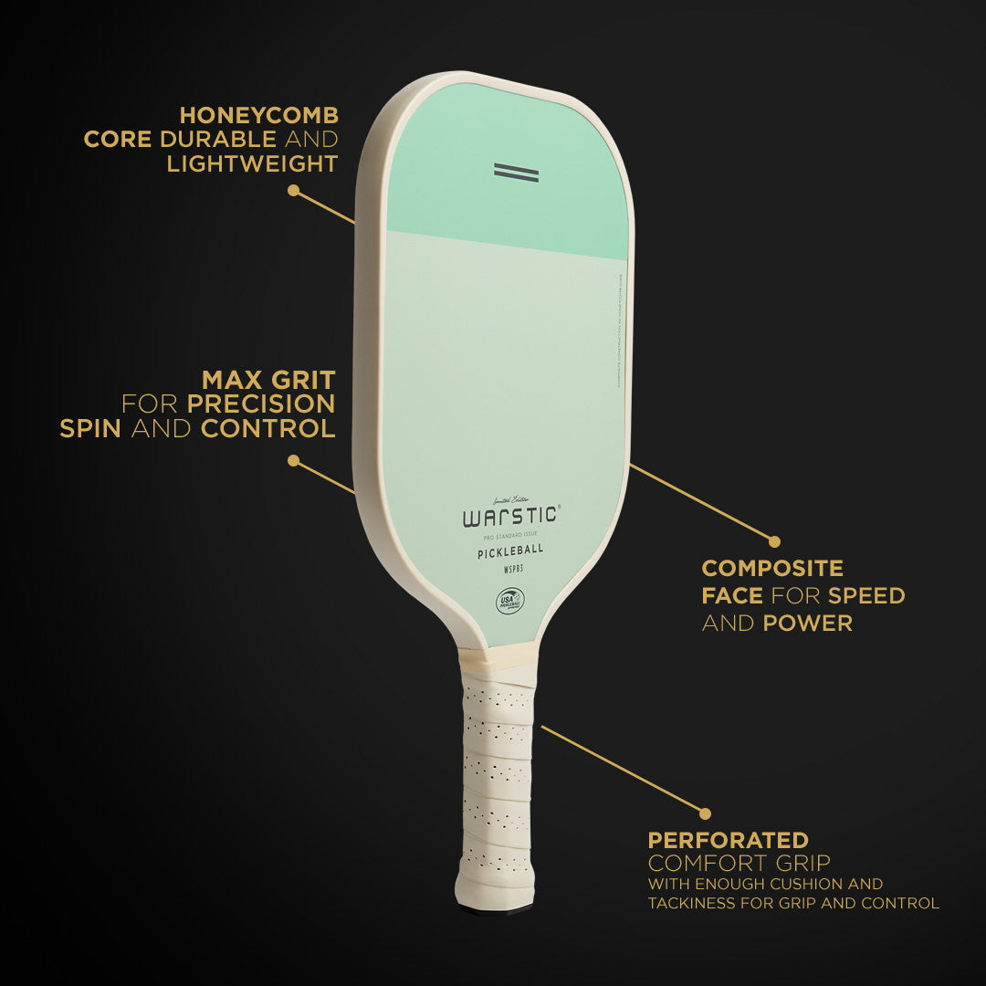 WSPB3 PRO STD ISSUE | STANDARD SHAPE | COMPOSITE SURFACE PICKLEBALL PADDLE | LTD ED MINT