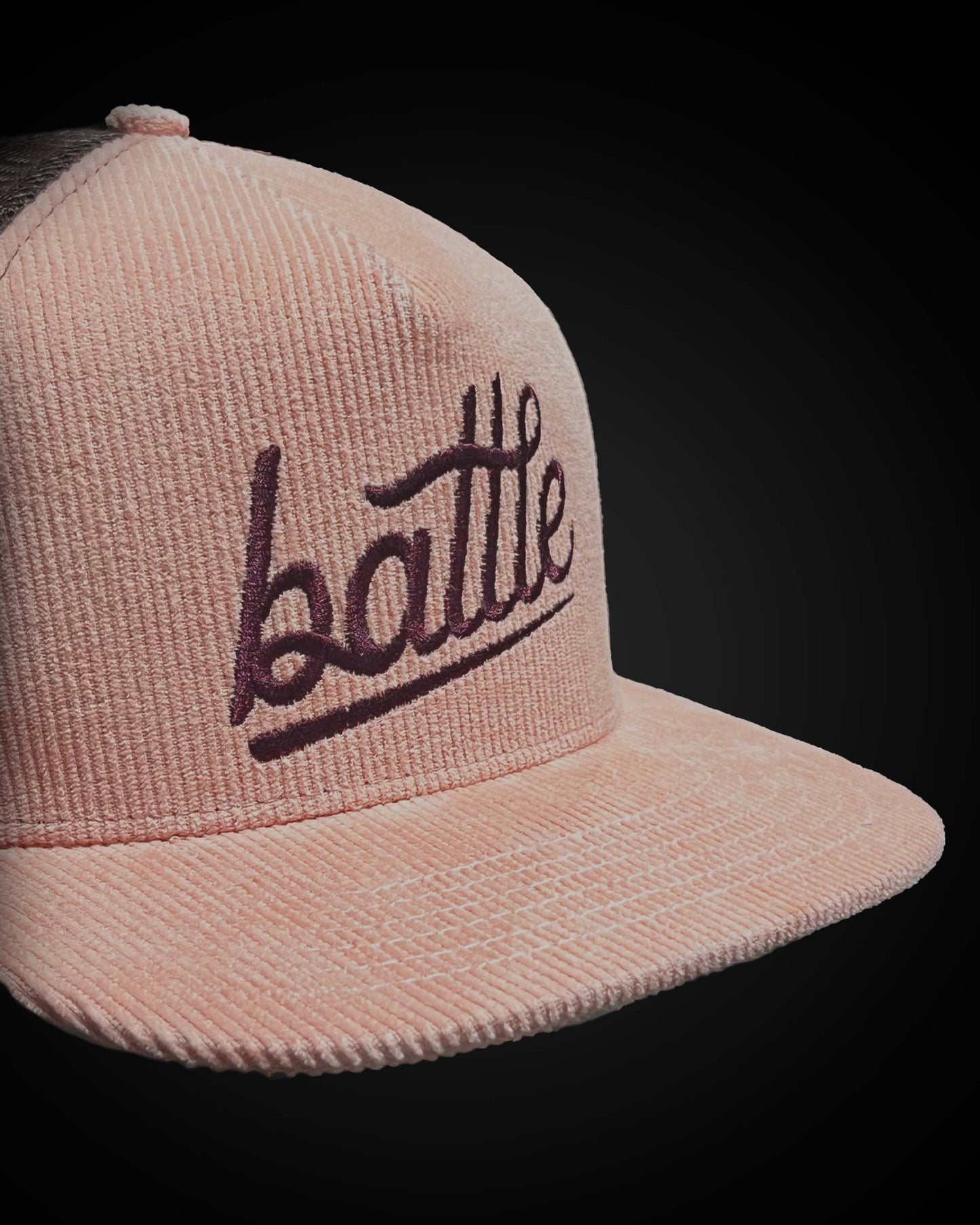 CORDUROY TRUCKER SNAPBACK ROSE/TOBACCO (BATTLE)