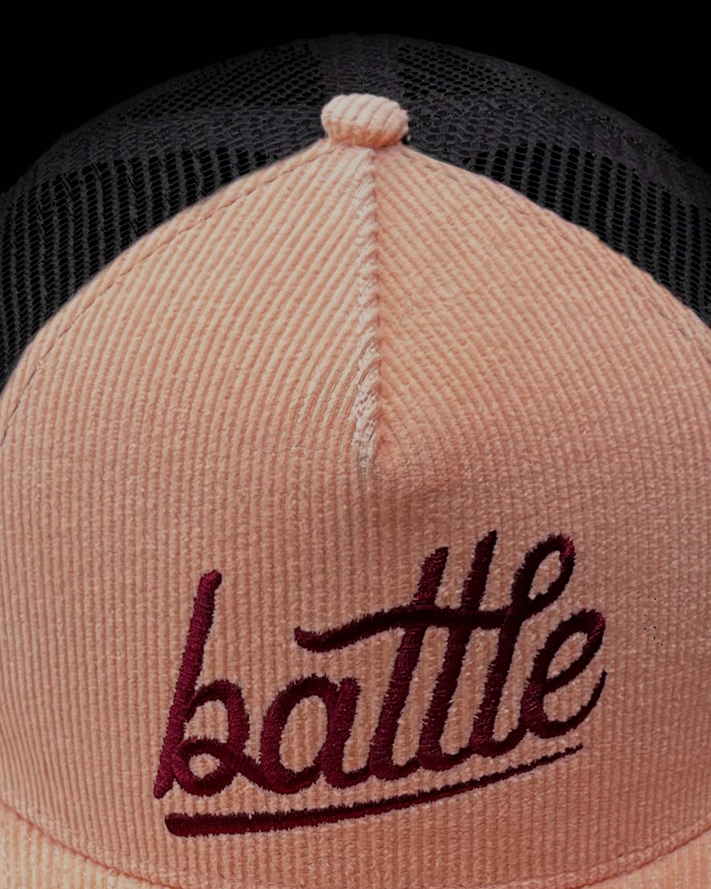 CORDUROY TRUCKER SNAPBACK ROSE/TOBACCO (BATTLE)