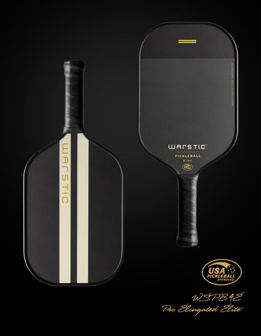 WSPB4E ELITE ELONGATED SHAPE | GRAPHITE SURFACE PICKLEBALL PADDLE