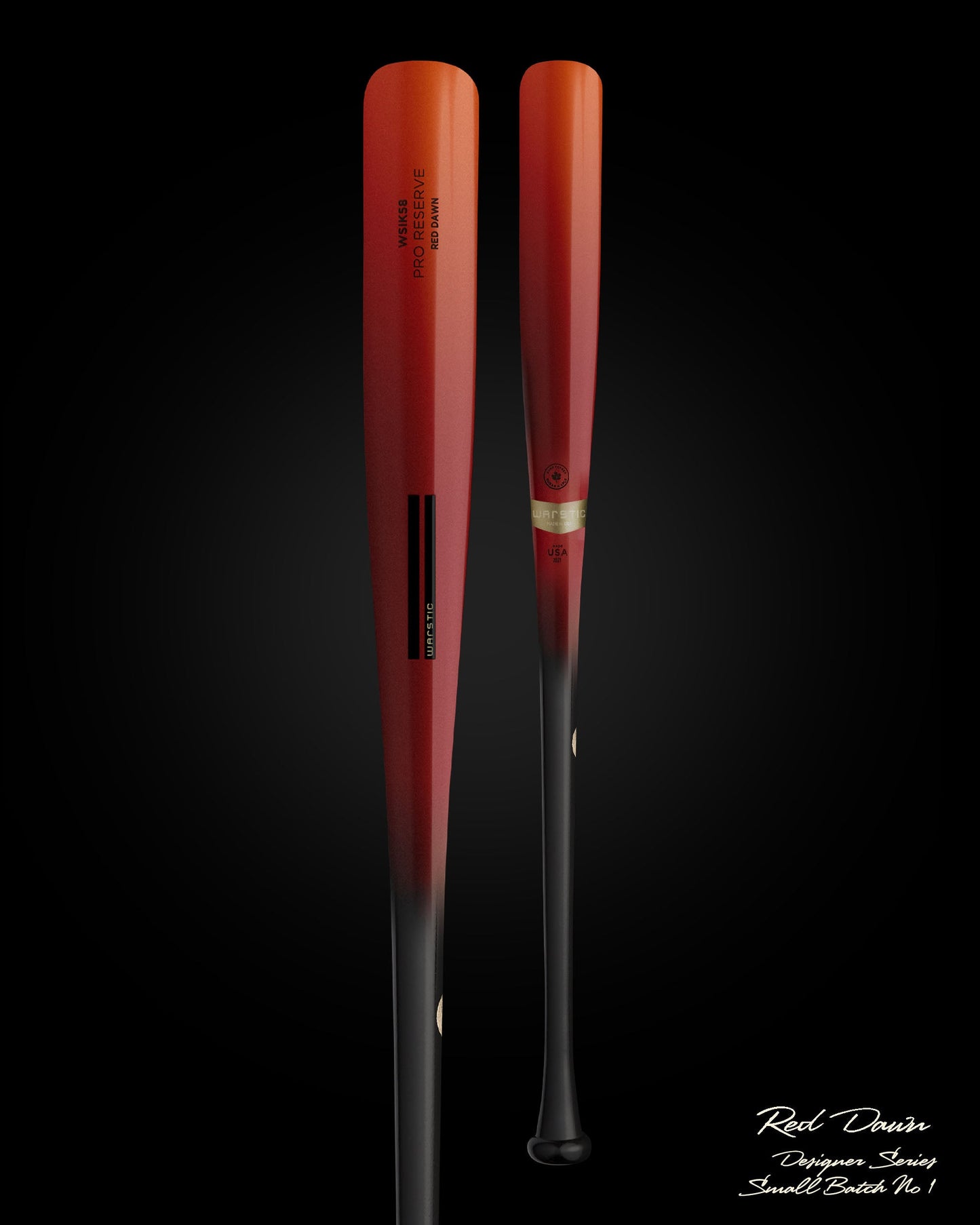 THE RED DAWN SMALL BATCH WOOD BAT