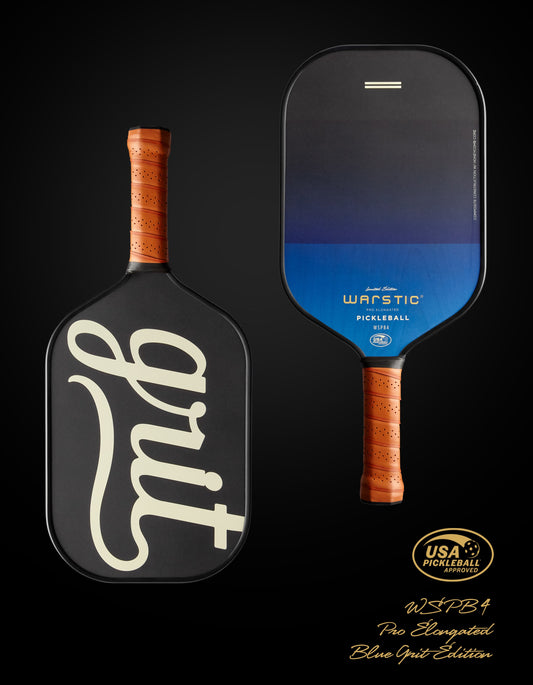 WSPB4 PRO ELONGATED SHAPE | COMPOSITE SURFACE PICKLEBALL PADDLE - LTD ED ROYAL GRIT