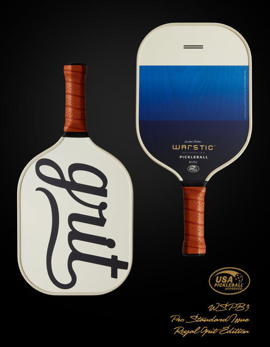 WSPB3 PRO STD ISSUE | STANDARD SHAPE | COMPOSITE SURFACE PICKLEBALL PADDLE - LTD ED ROYAL GRIT