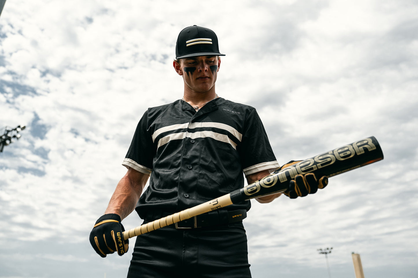 2024 BONESABER HYBRID BLACK COBRA EDITION BBCOR METAL BASEBALL BAT
