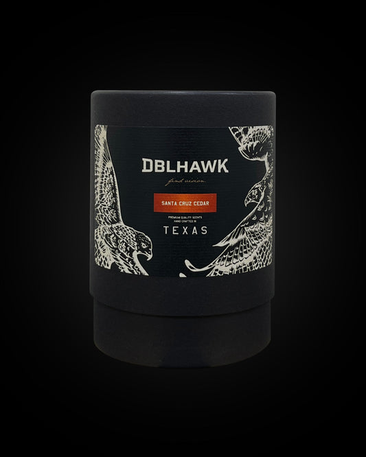 DBLHAWK Santa Cruz Cedar Candle