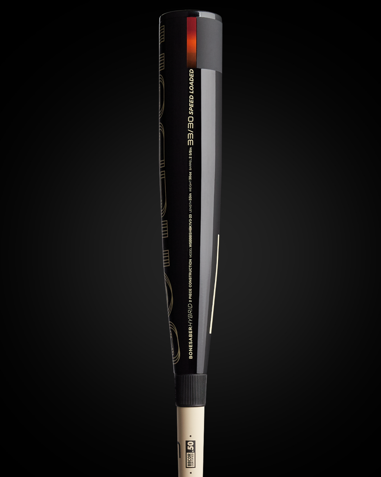 2024 BONESABER HYBRID BLACK COBRA EDITION BBCOR METAL BASEBALL BAT