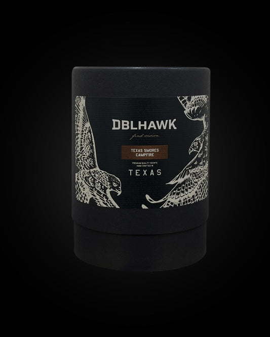 DBLHAWK Texas Smores Campfire Candle