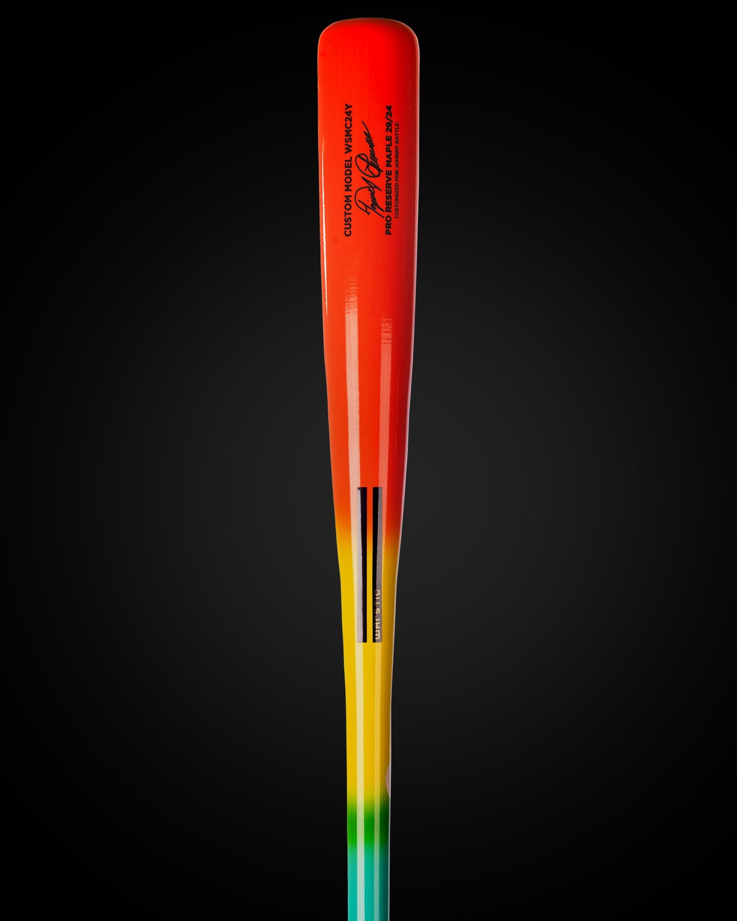WSMC24Y MIGGY TROPIC THUNDER PRO SIGNATURE MAPLE WOOD BAT