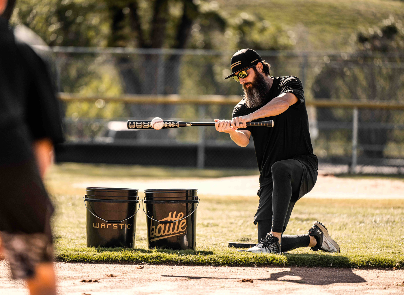 2024 BONESABER BLACK COBRA METAL FUNGO