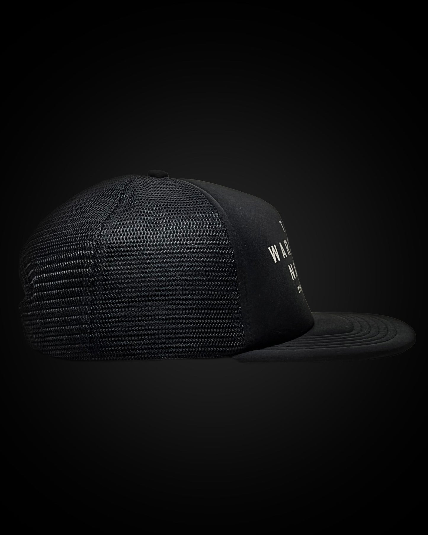 FOAM TRUCKER SNAPBACK BLACK (WARSTRIPE NATION)