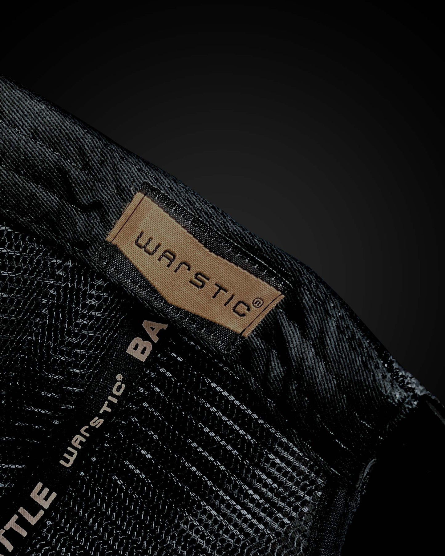 FOAM TRUCKER SNAPBACK BLACK (WARSTRIPE NATION)
