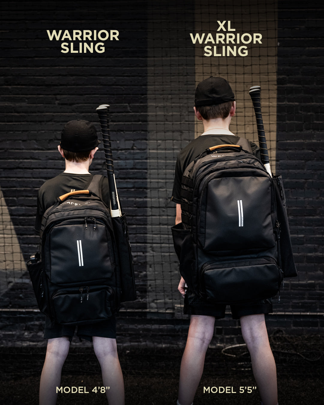 WARRIOR’S SLING BAT PACK (BLACK)