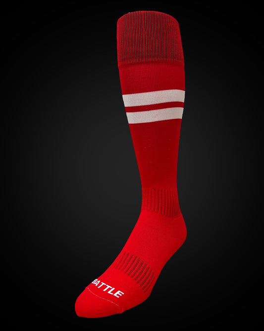 WARSTRIPE SOCKS (RED)