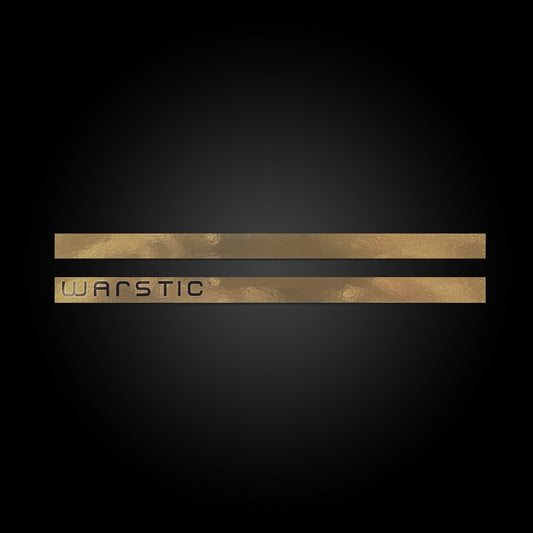 WARSTRIPE (BLACK/GOLD) STICKER