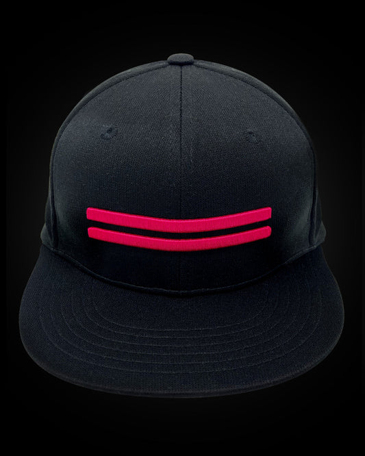 WARSTRIPE FITTED STRETCH - BLACK/PINK
