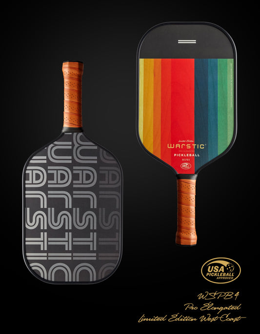 WSPB4 PRO ELONGATED SHAPE | COMPOSITE SURFACE PICKLEBALL PADDLE - LTD ED WEST COAST