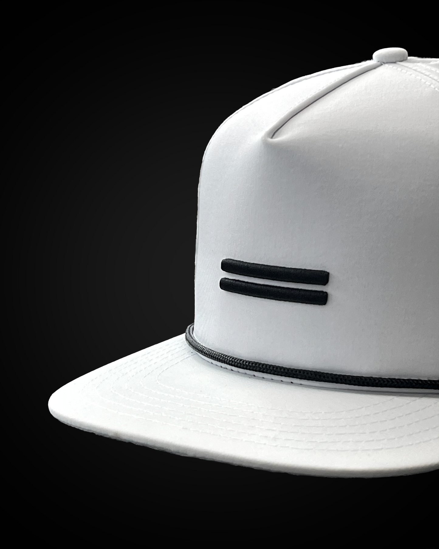 WARSTRIPE LIGHTWEIGHT ROPE SNAPBACK - WHITE