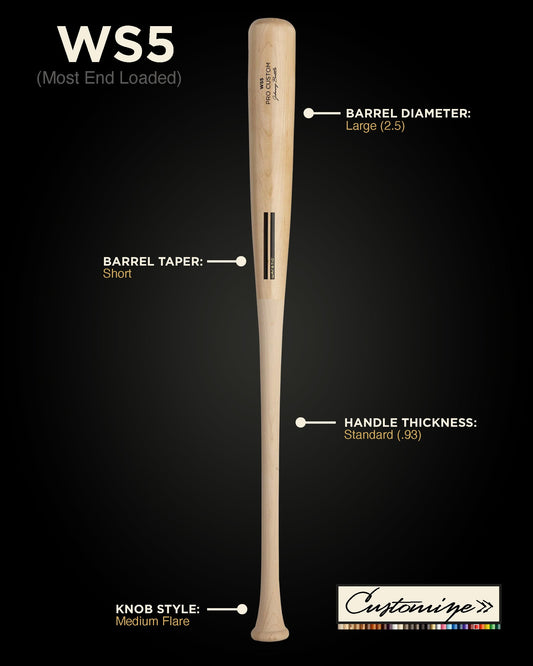 WS5 CUSTOM WOOD BAT
