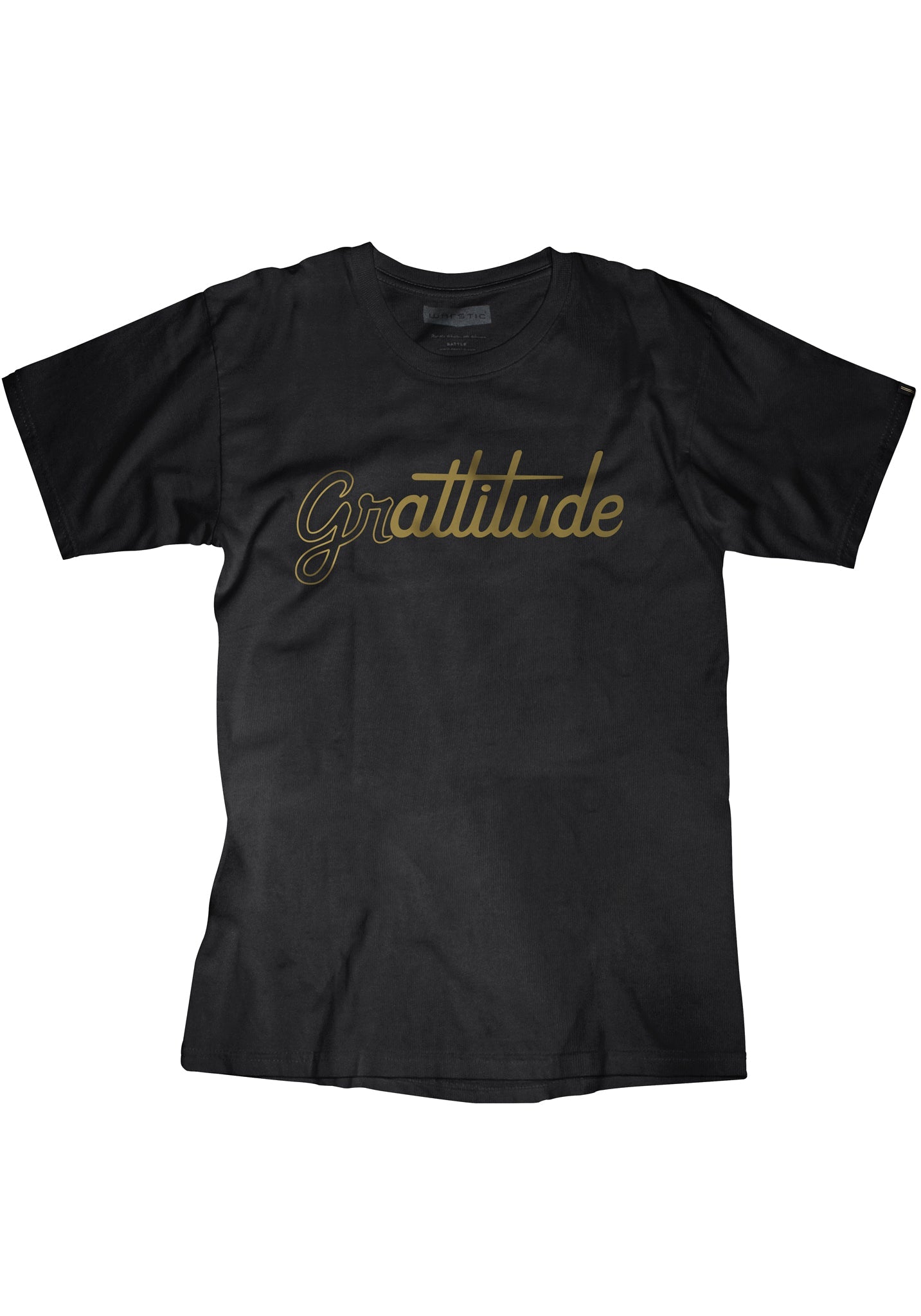 GRATTITUDE TEE TRI-BLEND (BLACK)