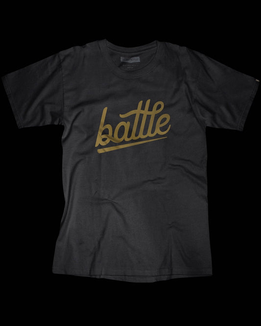 BATTLE TEE TRI-BLEND (BLACK)